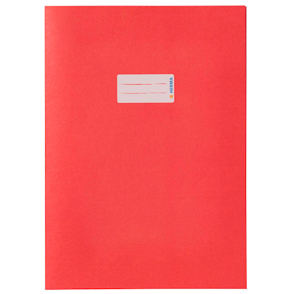 HERMA Heftumschlag glatt rot Papier DIN A4