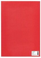 HERMA Heftumschlag glatt rot Papier DIN A4