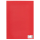 HERMA Heftumschlag glatt rot Papier DIN A4