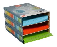 ELCO Sichthüllen Ordo classico DIN A4 rosa glatt 120 g/qm, 100 St.