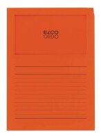ELCO Sichthüllen Ordo classico DIN A4 orange glatt...