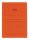 ELCO Sichthüllen Ordo classico DIN A4 orange glatt 120 g/qm, 100 St.