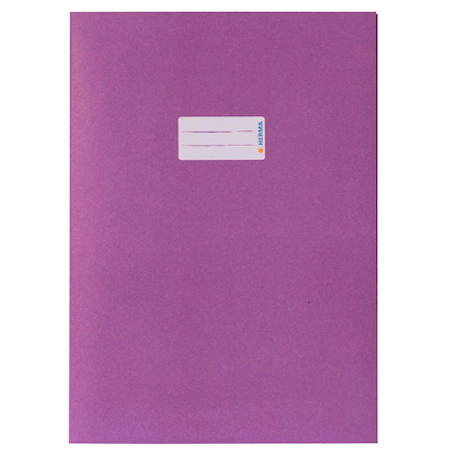 HERMA Heftumschlag glatt violett Papier DIN A4