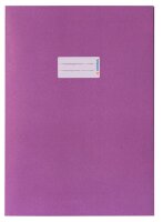 HERMA Heftumschlag glatt violett Papier DIN A4