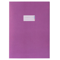 HERMA Heftumschlag glatt violett Papier DIN A4