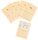 ELCO Sichthüllen Ordo classico DIN A4 beige glatt 120 g/qm, 100 St.