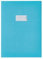 HERMA Heftumschlag glatt hellblau Papier DIN A4