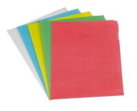 ELCO Sichthüllen Ordo transparent DIN A4 farbsortiert glatt 80 g/qm, 10 St.