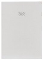 ELCO Sichthüllen Ordo transparent DIN A4 weiß glatt 80 g/qm, 10 St.