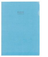 ELCO Sichthüllen Ordo transparent DIN A4 blau glatt 80 g/qm, 10 St.