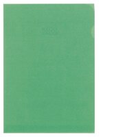 ELCO Sichthüllen Ordo transparent DIN A4 grün glatt 80 g/qm, 10 St.