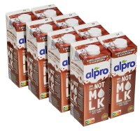 alpro® Schokoladengeschmack Sojadrink 8x 1,0 l