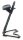meychair Stehhilfe AF6-PU9 11147 schwarz, 1 St.
