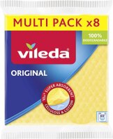 vileda ORIGINAL Schwammtücher Naturfaser 60 °C...