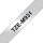 brother Schriftband TZe-M931 TZEM931, 12 mm, schwarz auf silber, 1 St.