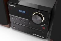 SHARP XL-B517DBR HiFi-Anlage schwarz