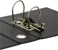 ELBA A5 Hochformat  Ordner schwarz Kunststoff 7,5 cm DIN A5 hoch, 1 St.