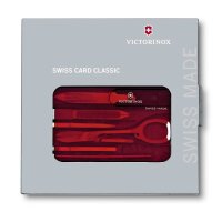VICTORINOX Multitool SwissCard Classic 0.7100.T, Länge: 82,0 mm, 1 St.