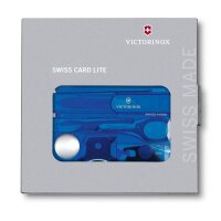 VICTORINOX Multitool SwissCard Lite 0.7322.T2, Länge: 82,0 mm, 1 St.