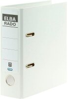 ELBA A5 Hochformat  Ordner weiß Kunststoff 7,5 cm...