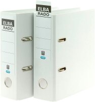 ELBA A5 Hochformat  Ordner weiß Kunststoff 7,5 cm DIN A5 hoch, 1 St.