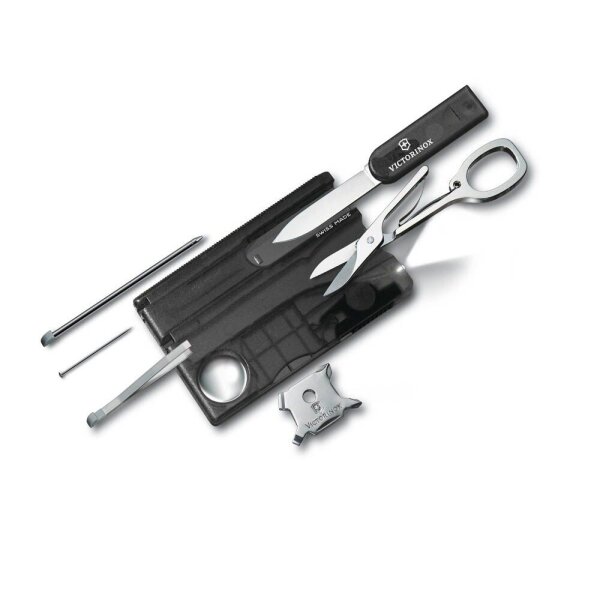 VICTORINOX Multitool SwissCard Lite 0.7333.T3, Länge: 82,0 mm, 1 St.
