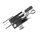 VICTORINOX Multitool SwissCard Lite 0.7333.T3, Länge: 82,0 mm, 1 St.