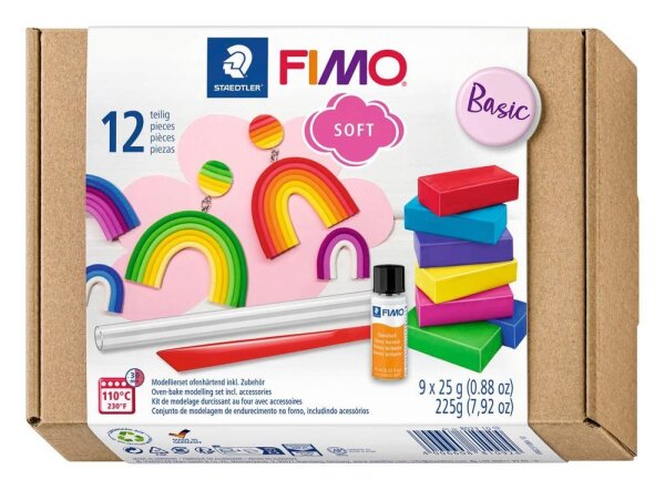 STAEDTLER Modelliermasse FIMO® soft mehrfarbig