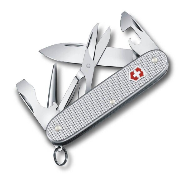 VICTORINOX Schweizer Taschenmesser Pioneer X silber, 1 St.