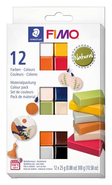 STAEDTLER Modelliermasse FIMO® soft Natural mehrfarbig