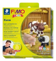 STAEDTLER Modelliermasse FIMO® kids Farm mehrfarbig