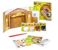 STAEDTLER Modelliermasse FIMO® kids Farm mehrfarbig