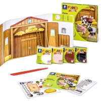 STAEDTLER Modelliermasse FIMO® kids Farm mehrfarbig