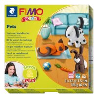 STAEDTLER Modelliermasse FIMO® kids Pets mehrfarbig