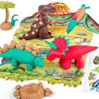 STAEDTLER Modelliermasse FIMO® kids Dino mehrfarbig