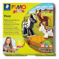 STAEDTLER Modelliermasse FIMO® kids Pony mehrfarbig
