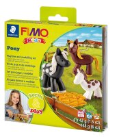 STAEDTLER Modelliermasse FIMO® kids Pony mehrfarbig