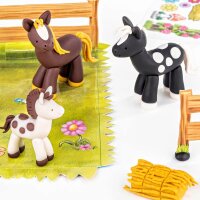 STAEDTLER Modelliermasse FIMO® kids Pony mehrfarbig