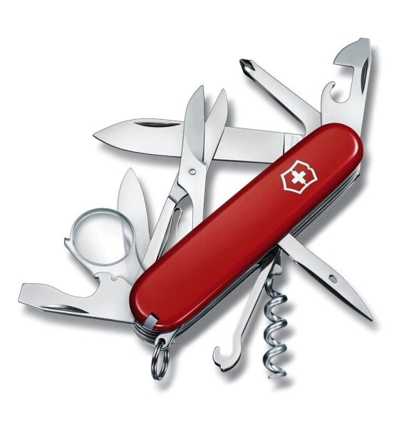 VICTORINOX Schweizer Taschenmesser Explorer rot, 1 St.