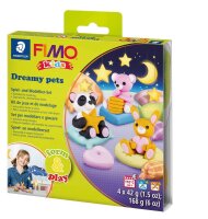 STAEDTLER Modelliermasse FIMO® kids Dreamy Pets mehrfarbig