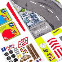 STAEDTLER Modelliermasse FIMO® kids Police Race mehrfarbig