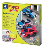 STAEDTLER Modelliermasse FIMO® kids Police Race mehrfarbig