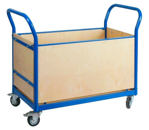 SZ Metall Transportwagen blau 100,0 x 50,0 x 90,0 cm bis 250,0 kg