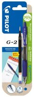 PILOT G2 Gelschreiber blau/transparent 0,4 mm,...