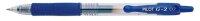PILOT G2 Gelschreiber blau/transparent 0,4 mm, Schreibfarbe: blau, 1 Set