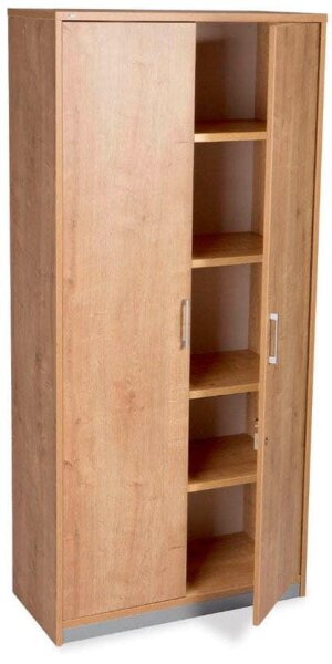 rocada Aktenschrank, 1104AR08 eiche 4 Fachböden 90,0 x 45,0 x 195,0 cm