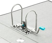ELBA rado Wolkenmarmor Ordner schwarz marmoriert Karton 8,0 cm DIN A4, 1 St.