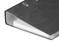 ELBA rado Wolkenmarmor Ordner schwarz marmoriert Karton 8,0 cm DIN A4, 1 St.