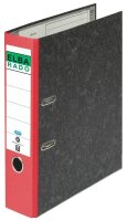 ELBA rado Wolkenmarmor Ordner rot marmoriert Karton 8,0...