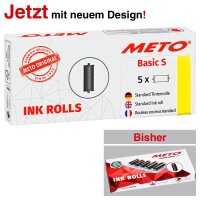 METO Basic S Farbrollen, 5 St.